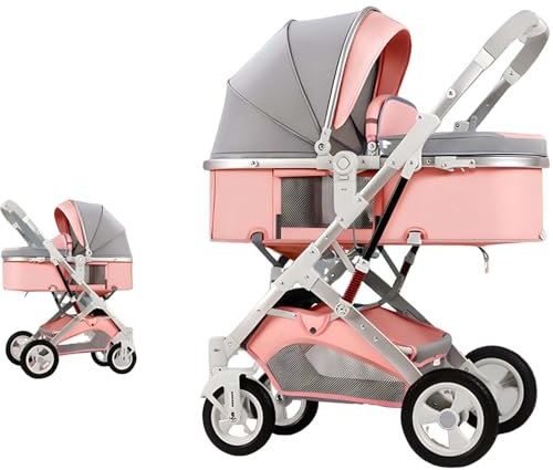 XLGNXXL KinderwagenFaltbar und leichtKann liegen oder sitzenGeeignet für Babys im Alter von 0-3 Jahren, EIN guter Helfer beim Ausgehen F,34 * 73 * 105CM