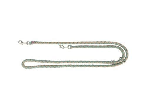 TRIXIE Cavo V-Leine, S–M: 2,00 m/ø 12 mm, Salbei/Sand
