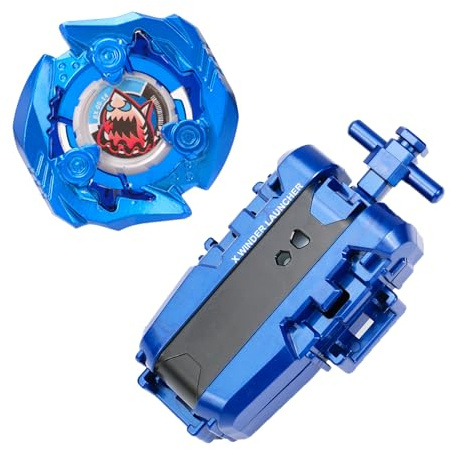 DEZAWRTY Set da combattimento X - Gyro da combattimento destro e lanciatore di corde Gyro X, Starter Pack tipo attacco, compatibile con la serie X, ottimo regalo per ragazzi dai 6 anni in su (X201)