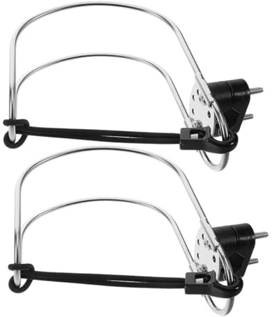 TOYANDONA 2pcs Stainless Steel Life Buoy Holder Bracket Quick Release Lifebuoy Ring Brackets for Boats Yachts Safety Stable and Stylish Mounting Accessory