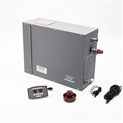 Generatore di Vapore per Sauna, di doccia a vapore autoprodotto commerciale di doccia portatile 6kW Generatore di vapore a vapore bagnato for sauna