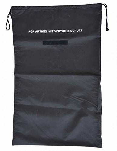 A B Original Bundeswehr Wäschesack Vektorenschutz Transportbeutel schwarz 50 x 80cm