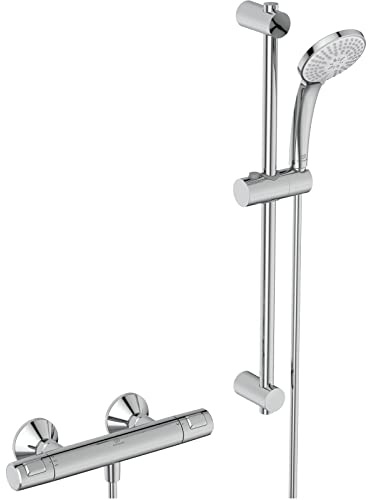 Ideal Standard A7203AA Ceratherm T25 Brausekombination Aufputz, Chrom