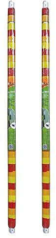 Zero In Strip Blinds for Doors – Plastic Walk-Through Door Curtain Strips - Fly Door Curtain Strips for Insect Control - Fits Standard Doors - Multipack x2, 90cm x 200cm