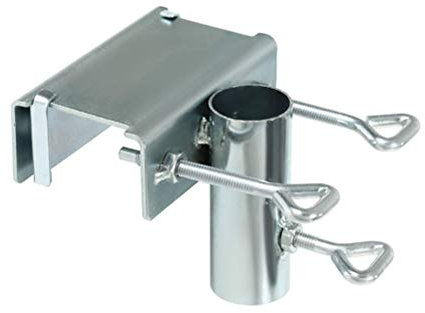 SGerste basku Schirmständer Sonnenschirmhalter Balkongeländer Balkon Regenschirmklemme Sonnenschirm Decking Halterung Ständer für Garten Terrasse Balkon Geländer