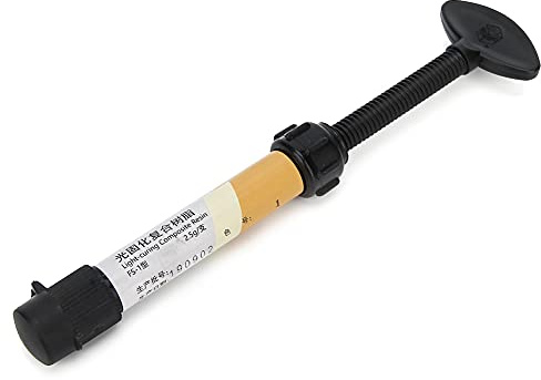 Matériaux de Remplissage Des Dents, Seringue Dentaire en Résine Composite Photopolymérisable Universelle, Soins de Santé Des Dents, Outil de Remplacement Des Dents Manquantes(A1)