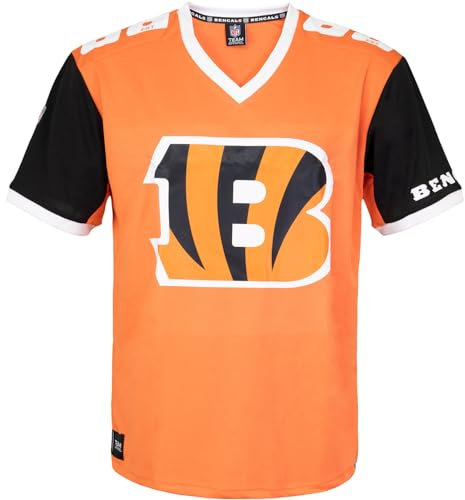 Fanatics Recovered NFL Team Color Block Jersey Trikot (L, Cincinnati Bengals)