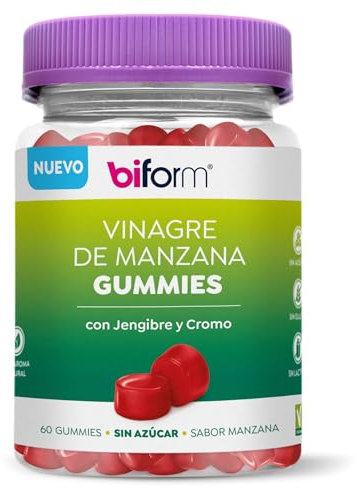 Biform Complemento Alimenticio Vinagre de Manzana Gummies