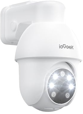ieGeek 8MP PT PoE Security CCTV Camera, Refill, 1Pack