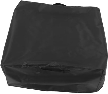 YARNOW Copertura Forno Pizza Sacchetto Isolante Sacchetti Per Arrostire Per La Cottura Al Forno Borse Della Spesa Isolate Per Generi Alimentari Borsa Porta Pizza Black Tessuto Oxford 420d