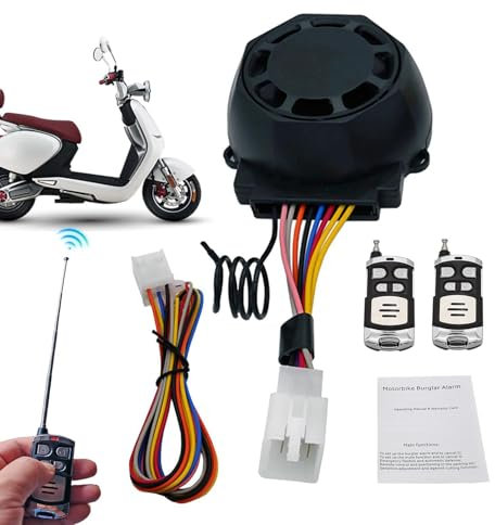 di sicurezza per moto, di allarme per motociclette,Sistemi di allarme antifurto con telecomando - di allarme di sicurezza impermeabile, dispositivo di allarme del veicolo per