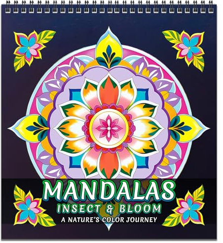 FUN LAVIE Mandala Malbuch für Erwachsene - 32 Entspannende Mandala Designs (3)