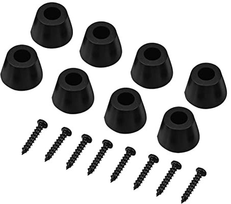 Rubber Shock Absorbers for Guitar Speakers Amplifiers, Anti -base Pads for HI -FI Speakers vibration: 4 Package of 4 Package