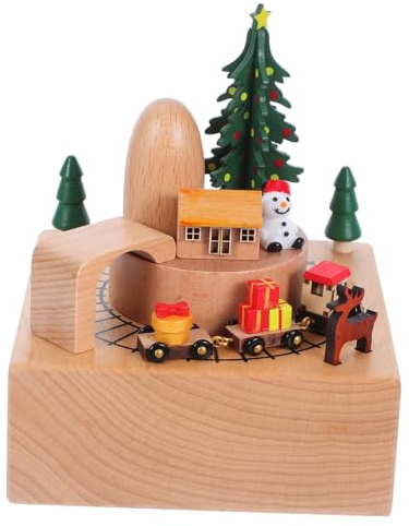 Zerodeko De Caja De Música Giratoria para Niñas y Mujeres De Decoración Hogar Reproduce Melodías Agradables para Adultos