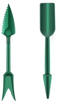 Generisch Semi manuali di semi, seminatore compatto regolabile multiuso per fiori, verdure, erbe aromatiche (2 strumenti per piantagione)