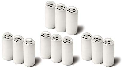 PetSafe Drinkwell 360 Premium Carbon Filters, Dog and Cat Water Fountain Filters, Pack of 12, Fits PetSafe Stainless Multi-Pet and 360 Pet Fountains