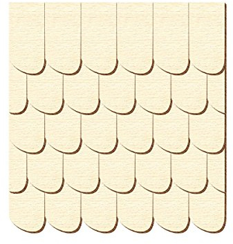 Tejas contrachapado. – Negro Bosque forma Derecho – Tamaños y cantidad de selección de, Contrachapado, 500 unidades, 30 x 15 mm