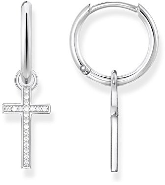 Thomas Sabo Damen Ohrringe Creolen Kreis 925 Sterling Silber CR620-051-14