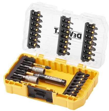 DEWALT FLEXTORQ Screwdriving Set in Small Tough Case (33 pc.), DT70742T-QZ