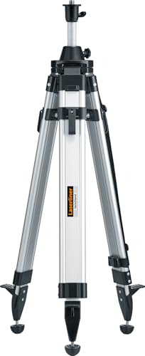 Laserliner VarioStand L Baustativ 180 cm – höhenverstellbar mit Kurbelhub, 1/4 & 5/8 Adapter, Robustes Stativ für Lasergeräte, BAU & Vermessung | höhenverstellbar mit Kurbelhub, 1/4 & 5/8 Adapter, robust, für Lasergeräte, Bau & Vermessung