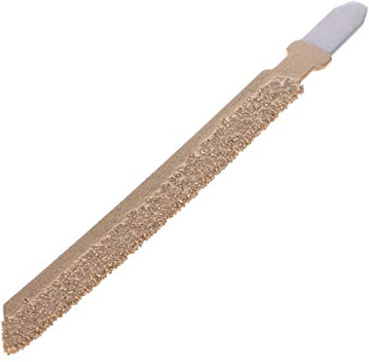 BIlinli 4/ 100mm gelötete Diamant-Stichsägeblatt 46 Körnung zum Schneiden von Marmorfliesen Stein