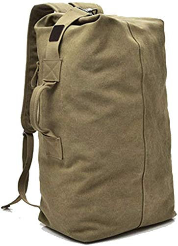 NC Große Reisetasche Für Bergsteiger, Taktische Und Militärische Top-Loading-Seesack, Segeltuch-Schultergurt-Seesack