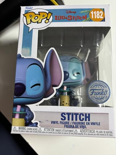 Funko Disney Lilo & Stitch Pop! Stitch (with Boba) Vinyl Figure Hot Topic Exclusive