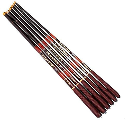 Sparrow Angel Karpfenrute Carbon-Faser-Teleskop Angelrute Ultra-Light-Stream Hand Pole Carp Feeder Angelrute (Size : 4.5 m)