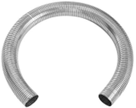 Scarico Marmitta Tubo di Scarico Flessibile Universale 1000 Mm per Auto Tubo di Sfiato Tubo di Riparazione Rapida Tubi di Fumo Tubo di Sfiato di Scarico Terminale Scarico(Colore:36mm ID 40mm OD)