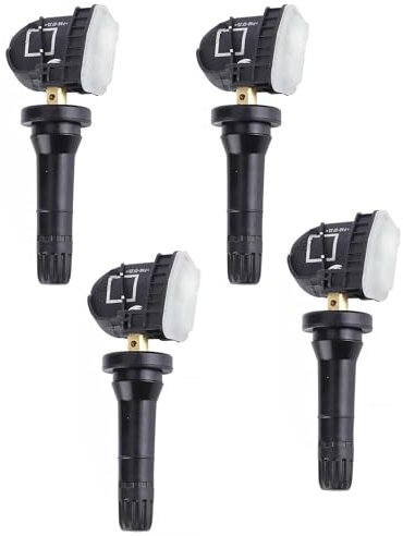 ANBOO Lot de 4 capteurs de pression des pneus TPMS - Système de contrôle de la pression des pneus - Capteurs RDKS compatibles avec Ford Focus III/C-Max II/B-Max/Kuga/Fiesta/Mondeo/Ecosport 1862980