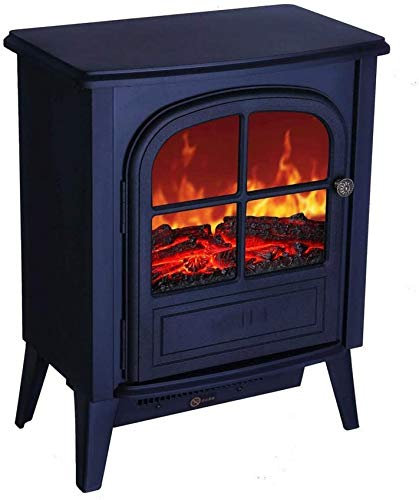 Camino elettrico Camino elettrico Stufa elettrica a parete Caminetti Termocamino elettrico 1800W Camino elettrico Fuoco Legna Effetto combustione a legna Stufa a fiamma