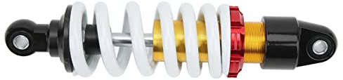 , Rear Shocks 260mm Rear Suspension Aluminum Alloy + Steel Rear Damper Rear Shock Absorbers for Motorcycles ATV Scooters