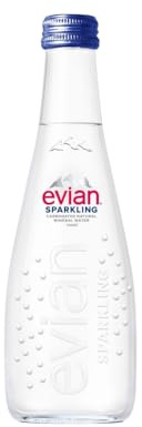 Agua Mineral con Gas Evian Mega Pack De 5 Cajas De 20 Botellas De 33CL Con Taza De Regalo 5sentidos