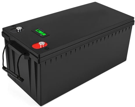 FREEDOH Batteria al Litio Ferro fosfato da 24V, 100Ah, 150Ah, 200Ah, 230Ah, ad Alta Potenza con Protezione BMS per Motori elettrici, Pannelli solari, Camper, Barche, Golf Cart.,24v100ah