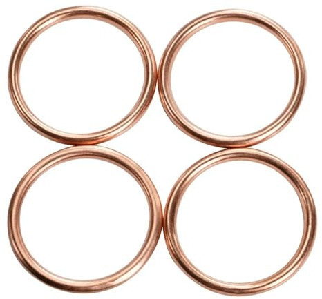 Per CBR600RR CBR 600 RR 2003-2006 Guarnizione Coperchio Motore Testata Motore(4pcExhaustPipeGaks)