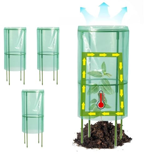 Cloches De Jardin Tente Anti-Animaux Réutilisable