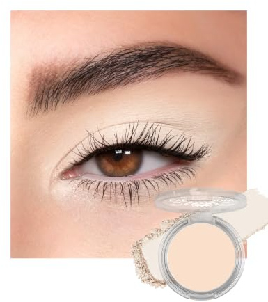 Nude Fard a Paupiere Mat, Longue Durée Facile à Estomper Ombre a Paupiere | Fard a Paupiere Mat, Ombre a Paupiere Texture Fine Facile à Estomper, Single Palette Base Paupiere Maquillage Yeux Femme