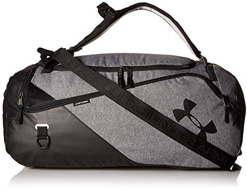 Under Armour Erwachsene enthält 4.0 Duffle Bag, Graphit Medium Heat (040)/Schwarz, Einheitsgröße