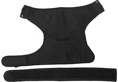 Keenso Soporte de hombro, equipo de protección deportivo unisex, protector de brazo, hombrera, cinturón de un solo hombro, fitness