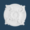 PROVISTON | Stuckrosette | Polystyrol | Durchmesser 400 mm | Weiß | Hochwertig | Stabil | Einfache Montage | Deckenrosette | Wandgestaltung