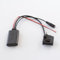Bluetooth Mikrofon Freisprecheinrichtung Smartphone Anruf Adapter AUX Kabel Kompatibel mit Mercedes Comand 2.0 APS 220 W211 W208 W68 W203