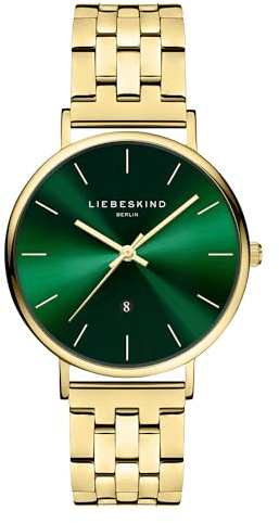 Liebeskind Damen Analog Quarz Uhr mit Edelstahl Armband LT-0211-MQ
