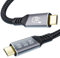 EUDOBEL USB4 Thunderbolt 4 3m, Cable USB C Données 40Gbps, PD3.1 240W 48V/5A, 4K@144Hz 8K@60Hz Cable Thunderbolt for Thunderbolt 5, Thunderbolt 3, eGPU, MacBook, Switch, Mac mini, Display USB C,VR