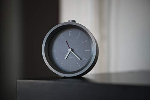 Philippi - Tempus Wecker - A1 - Tischwecker aus Aluminium im FlugzeugCockpit Design