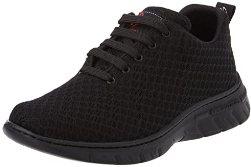 DIAN - CALPE Negro 36, Zapatilla de Trabajo para Sanidad y Hostelería, Unisex, Transpirable y Repelente a Líquidos, Plantilla Acolchada, Antirozaduras, Antideslizante y Antiestática.