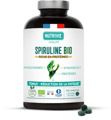 Spiruline BIO - 500 comprimés