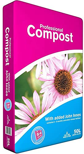Hadley Compost professionale multiuso con aggiunta di John Innes e fertilizzante 5-6 mesi, sacchetto da 50 l