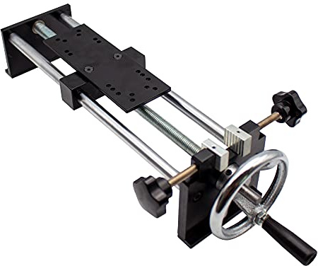 Jieotwice Handkurbel Horizontal Kraftmesser Prüfstand Push Pull Kraftmesser Hla-spiralgestell 500 N/50 Kg