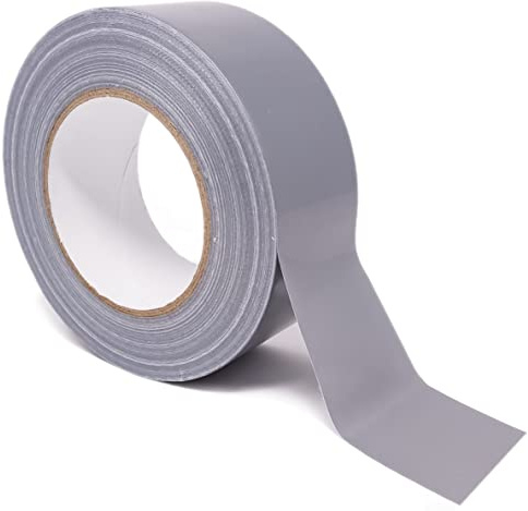 Kraftig tejp | 48 mm bred x 50 m längd | Industriell bandkvalitet - Stark Gaffer-tejp inomhus- och utomhusbruk, tjock gaffatejp och tätningstejp