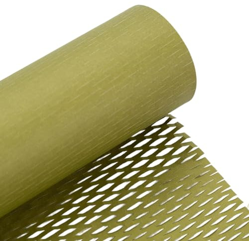 Zuasdvnk Luftpolsterfolie, Bastelpapier, Rolle – Verpackungsmaterial, Luftpolsterfolie, Umzugsbedarf, Waben-Schutzrolle für Versand, Lagerung, Verpackung